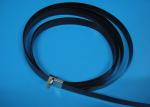 Polyester Coated Metal Wire Cable Ties , Electrical Tie Wraps For Petrochemical