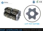 5 Point Sp8 Bartell TCT Cutter 250 Planer 6 Point TCT Drum Complete For Cutting