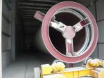 Painting Welding Rotator Steel Roller Motorized Trolley