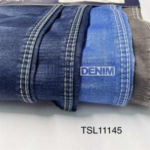 China Fake Knitted Stretch Denim Material 12 Oz Denim Fabric With Double Layers 467gsm wholesale