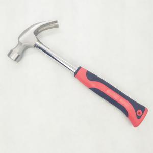 China Most Durable 8OZ Claw Hammers With Steel Pipe Handle Standard Forged Carbon Steel As Materials wholesale