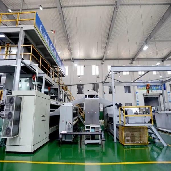 Electric PLC Cotton Fabric Machine with 200m/min Speed 1000kg/h Capacity