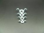 M10-1.5,DIN315/ISO5448 Wing Nut,Metric,Grade 8.8 ZINC Plated,Carbon Steel