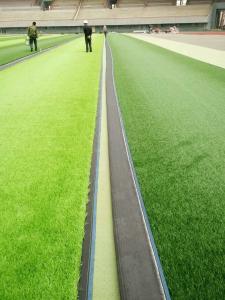 China Waterproof Artificial Turf Underlay Football Fire Resistant 3 Composite Layer wholesale