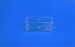 PE Clear Square Storage Bins . Food Grade Square Plastic Storage Containers