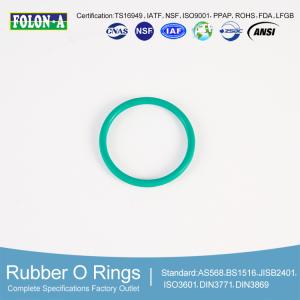 China Long Lasting UV Resistant Rubber O Rings In 70A Durometer wholesale
