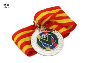 China Blank Metal Custom Award Medals , commemorative medals With Epoxy Sticker Logo wholesale