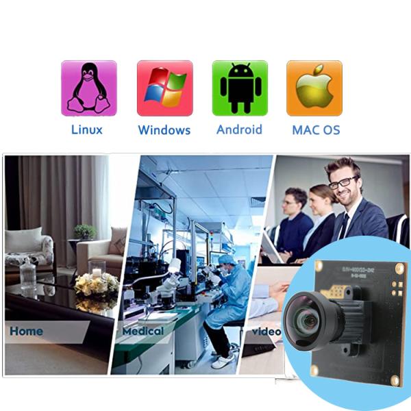 Imx317 4k FHD 8mp Usb Camera Module For Security Surveillance
