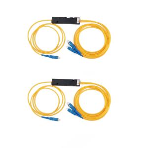 China Low Excess Loss SC UPC 2.0mm Dual Window Coupler wholesale