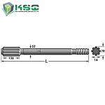 T51 / T60 840mm Drill Drilling Tools Wear Resistance 4148301200