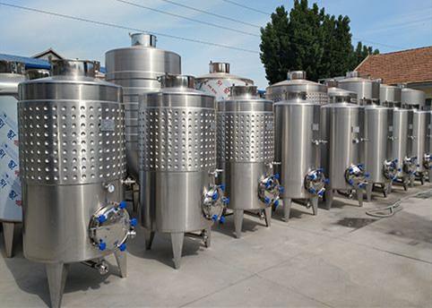 Mirror Polished Steel Conical Beer Fermenter Dimple Jacket Wine Liquid