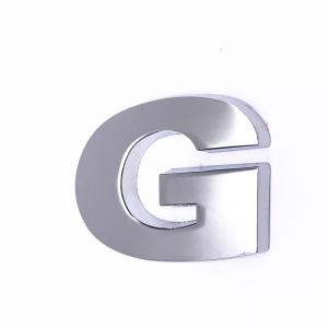 China Colorful Custom Logo Lapel Pins , Silver Plated Letter Lapel Pins wholesale