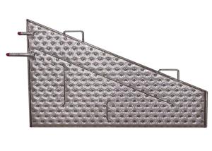 China SS304 Stainless Steel Brazed Plate Heat Exchanger BPHE Water To Water wholesale