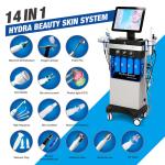 Multifunctional 14 In 1 Hydrafacial Dermabrasion Machine With 10.4 Inch Touch