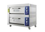 Large Capacity Gas Baking Ovens with Stainless Steel Housing Toughened Glass