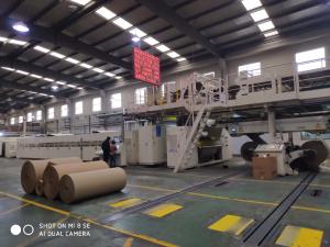 China Dpack corrugator WJ60-1600 electric heating three layers corrugated board production line wholesale