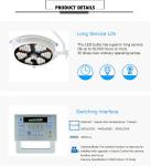 Double Arm 500500 LED Ceiling Mounted Surgical Light 120000Lux For Clinics