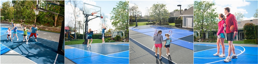 Outdoor basketball flooring interlocking outdoor basketball court flooring plastic sport court tiles