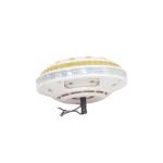 Solar Rechargeable 12V Ceiling Fan DC 56 Inch With LED Lights