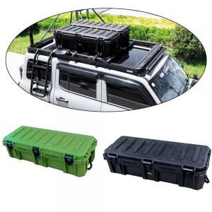 China 110L Off Road Vehicle LLDPE Plastic Tool Car Tool Kit Set Box Storage Boxes Car Roof Boxes on sale