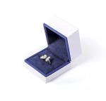 Flip Top Gift Magnetic Jewelry Packaging Box Custom High End