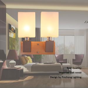 China 2014 newest 100-240v E14 bulb Country style wood lighting fixture natural wood wall lamp wholesale