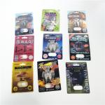 Rhino 69 3D Blister Card Packaging Male Enhancement Capsule Plastic Insert 3d