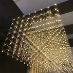 Modern Large Luxury LED Chandeliers Indoor Hotel Decoration Chandelier Lighting