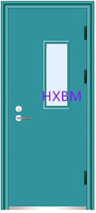 China 1.5H Fireproof 1.5mm Thickness Exit Steel Doors 180° Degrees wholesale