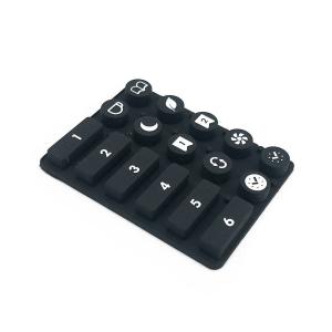 China Customized Logo Silicone Rubber Key For Long Lasting Durability wholesale