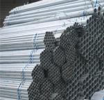 Round Galvanized Steel Pipe Tube 1 Inch 1.5 Inch 2" 2.5 Inch 4 Inch SS400 Q195