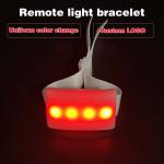 Parties Big Events Custom LOGO Light Up Wristbands Remote Controlled LED Glow