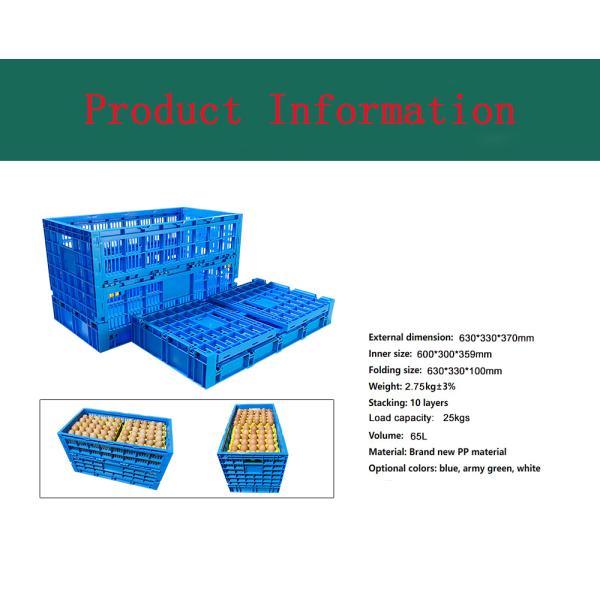 Customized Logo Blue Egg Storage Box Refrigerator for Modern Chicken Grid Drawer Type