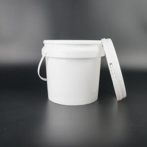 China 4L Round Plastic Pail Reusable Storage Container For Home And Business wholesale