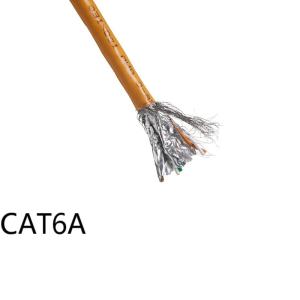 China Copper FTP Cat6A Network Cable Al Foil High Speed 10GB LSZH wholesale