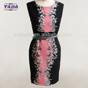 China Casual polyester spandex new design lady casual women