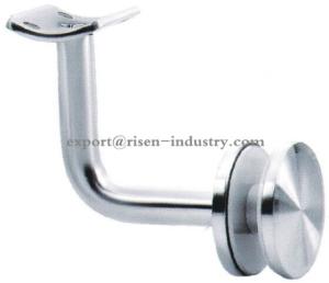 China Handrail bracket glass to rail RS312, material stainless steel 304, finishing satin mirror wholesale