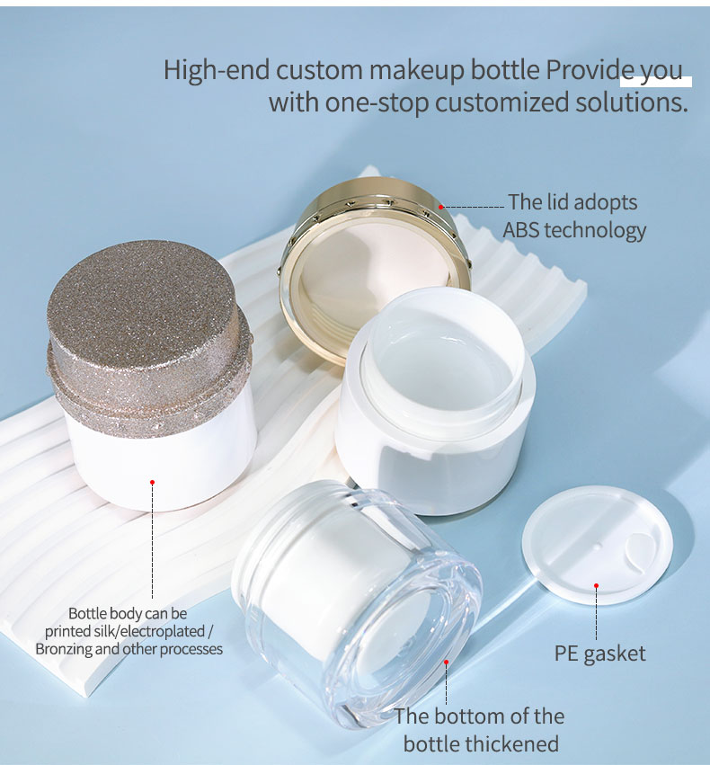 Printing Color-spray Painting ABS Plastic Empty Octagonal Attar Oil Bottle with Small Body Oil Massage Roller Bottle