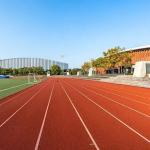 13mm Synthetic Tartan Running Track Anti UV Stadium Sport Flooring
