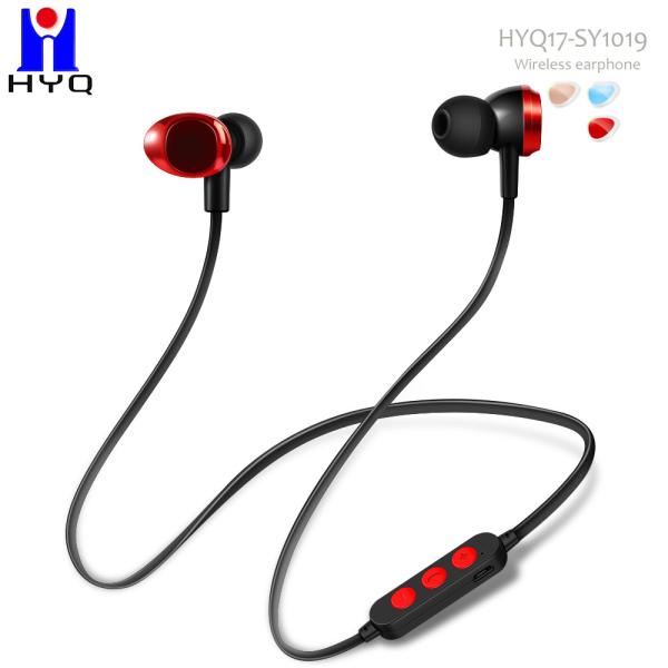 70mAh Wireless Stereo Bluetooth Earphones Magnetic Anti Fall Off Noise