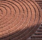 Polypropylene loop embossed mat Rubber mat