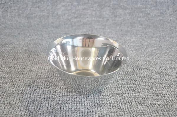 Wholesale premium quality double wall stainless steel rice bowl multi sizes good