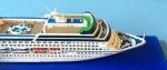 Oceania Regatta Cruise Ship Toy Models Artworks Type With Complicated Mosaic
