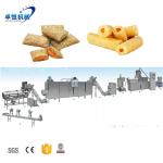 800-1200kg/h Dryer Electricity Heating Cereal Puffing Snacks Food Extruder