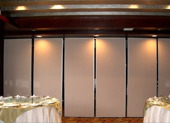 Commercial Furniture Accordion Foldable Partition Wall 1230mm Panel Width