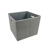 OEM Polyester Fabric Folding Linen Storage Boxes 31*31*31CM