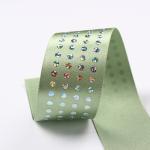 Single Face Diamond Poly Satin Ribbon 5mm-50mm Polyester Satin Ribbon