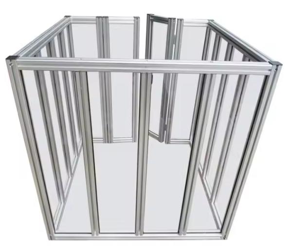 Customized Industrial Aluminum Extrusion Profile Frame 4080 4040 T Slot Extruded