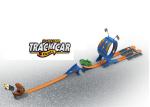 2 In 1 Twins Stunt Toy Race Car Track Sets , Hot Wheels Cars Track Set