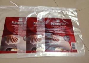 China Biodegradable Hot products customized laundry drawstring poly bag plastic laundry bag for hotel,18''x16'' Poly bag, Cust wholesale